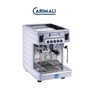 ## Carimali Bubble 1 Group Automatic Espresso Machine The **Carimali Bubble 1 Group Automatic** is a compact and reliable **commercial espresso coffee machine** designed for cafés, restaurants, coffee kiosks, bakeries, offices and hospitality businesses. Its stylish Italian design, simple controls and professional brewing technology make it an excellent choice for businesses requiring consistent, high-quality espresso without taking up excessive counter space. The Carimali Bubble features **digital temperature control**, adjustable **electronic pre-infusion** and a heat-exchanger boiler with thermo-syphonic circulation for stable performance throughout the working day. Its programmable controls help baristas prepare consistent espresso, Americano, cappuccino, latte and other speciality coffee beverages. An electronic cleaning cycle makes daily maintenance easier, while the 4-litre steam boiler provides the capacity needed for steaming milk and preparing hot beverages. The machine connects directly to a mains water supply and operates on 220–240V power. With its compact footprint and professional performance, the **Carimali Bubble single-group coffee machine** is ideal for small to medium-volume coffee operations looking for a dependable Italian commercial coffee solution. Contact **InoBev Food Service Equipment** for Carimali coffee machine sales, installation, servicing, repairs and technical support in South Africa.